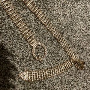 Super sparkly women’s accent belt